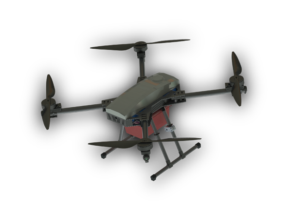 БВС "Агро" Квадрокоптер мультироторного типа